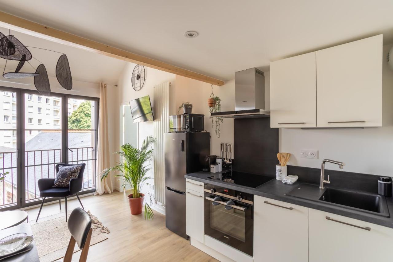 Le Saint Martin Bis - Bel Appartement Moderne Et Confortable Rennes Exteriör bild