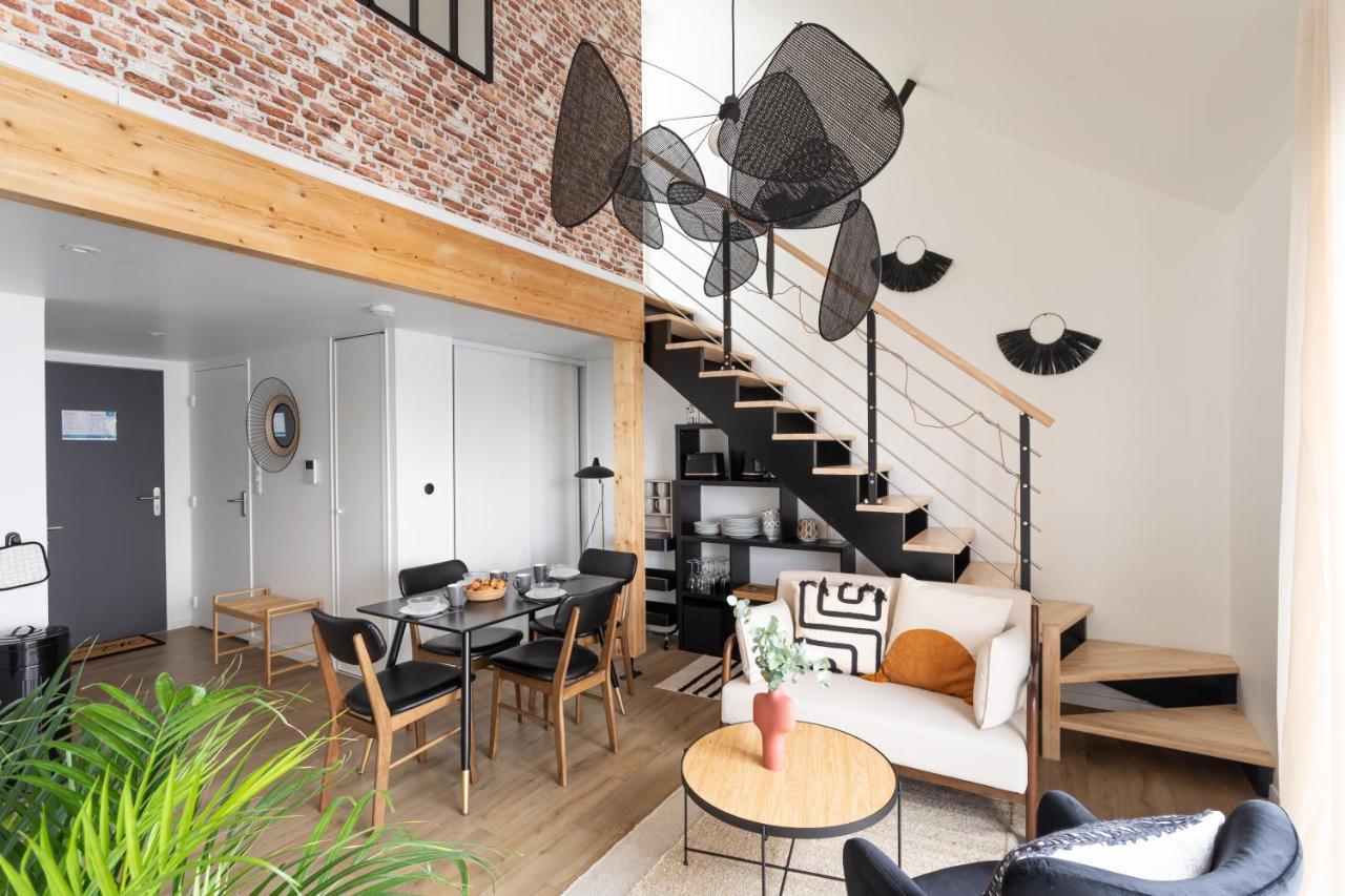 Le Saint Martin Bis - Bel Appartement Moderne Et Confortable Rennes Exteriör bild