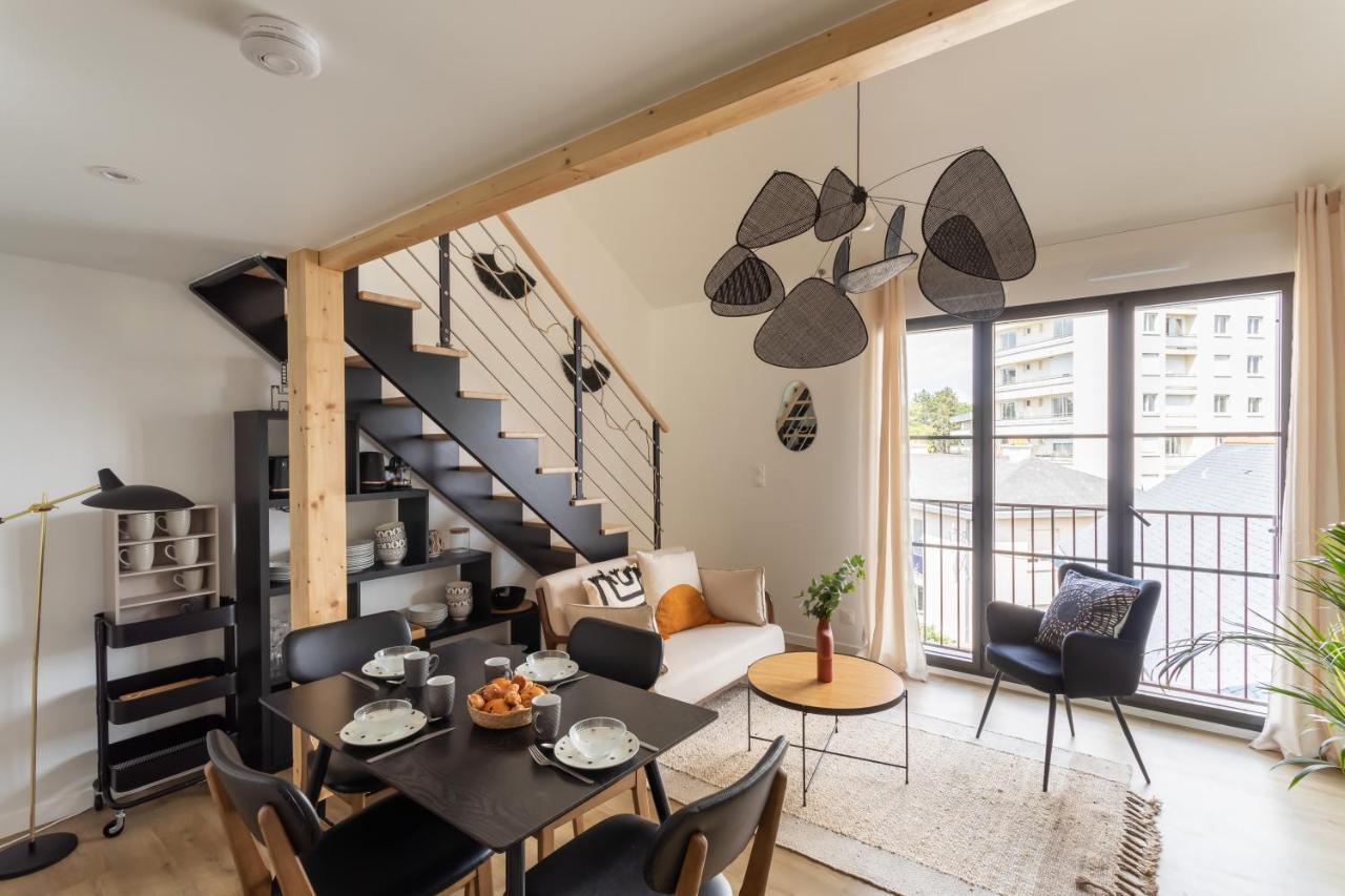 Le Saint Martin Bis - Bel Appartement Moderne Et Confortable Rennes Exteriör bild